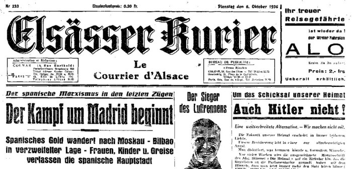 Elssser Kurier, 6. 10. 1936