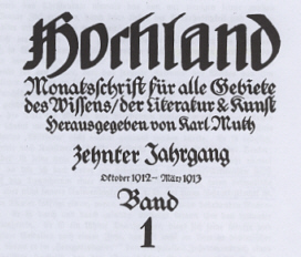 Hochland, Zeitschrift