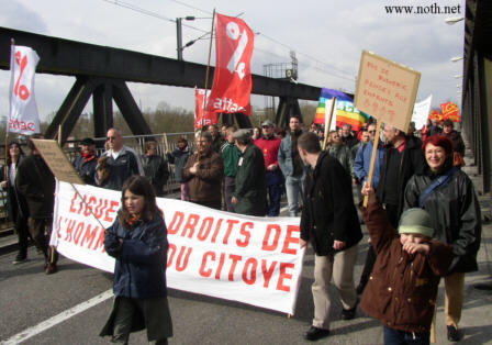 les alsaciens venant de la cot de Chalamp ...