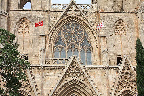 Fassade der Lala-Mustafa-Moschee, Famagusta
